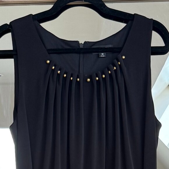 Tahari ASL Black Sleeveless Jumpsuit - Picture 3 of 6